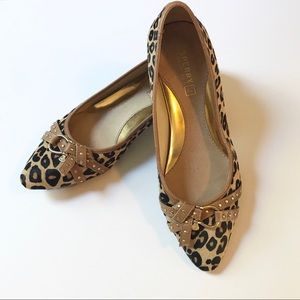 Sperry Top-Sider Leopard Print Flats